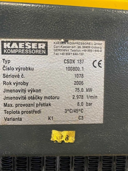 KAESER CSDX 137 8,0
