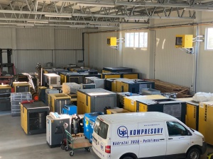 Použité kompresory/půjčovna